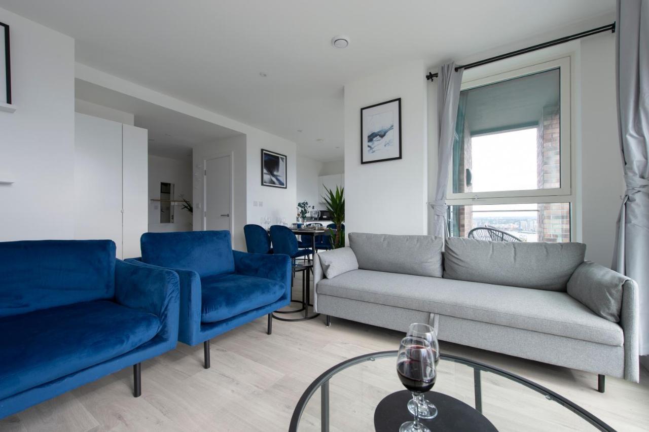 Appartamento Ac Luxe Penthouse With Free Parking Londra Esterno foto